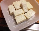 ササッと出来るおかず、ニラと豆腐の卵とじ作り方3写真