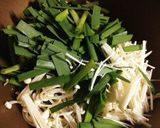 ササッと出来るおかず、ニラと豆腐の卵とじ作り方5写真