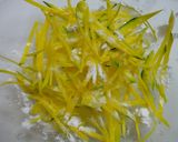 春野菜「菜の花」の「かき揚げ」天婦羅作り方7写真