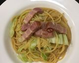 キャベツとベーコンの和風パスタ作り方7写真