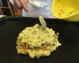 麺をサンドでモダン焼き！作り方5写真