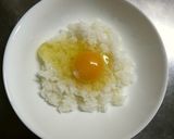 電子レンジdeマヨぽんタマゴご飯♪作り方1写真