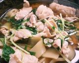 簡単＊はり鍋風うどん作り方3写真