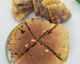 手づかみ離乳食☆カボチャのホットケーキ作り方8写真