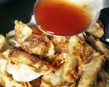 揚げ餃子と野菜の酢豚もどき味で作り方7写真