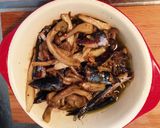鰯の丸干しアヒージョ作り方4写真