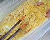 手抜き？時短？レンジで簡単カルボナーラ♪作り方4写真