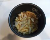 筍の土佐煮を使って❀筍ごはん作り方3写真