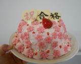 焼かずにできる♪お花のお祝いケーキ作り方21写真