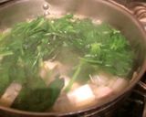 ほうれん草と大根おろし鍋作り方3写真