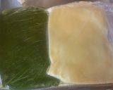 ビニール袋とサラダ油で♡渦巻き抹茶サブレ作り方3写真