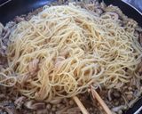 鶏肉ときのこの柚子胡椒パスタ作り方6写真