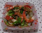 美味しい✩タイ風海鮮&豚肉のサラダ作り方4写真