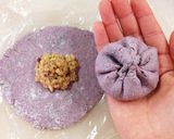 マクロビ・ベジ肉まん★(紫芋粉入り)作り方6写真