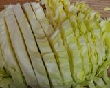 レンジ簡単☆キャベツの辛子醤油マヨ作り方1写真