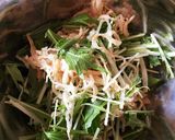 切干大根と水菜のサラダ作り方2写真