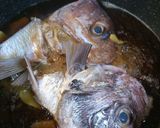 ♪鯛のかぶと煮♪作り方3写真
