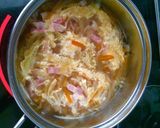 ふわふわ卵入り野菜たっぷりスープ♫作り方6写真
