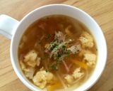 ふわふわ卵入り野菜たっぷりスープ♫作り方9写真