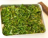 フキの葉のアサリの佃煮和え作り方1写真