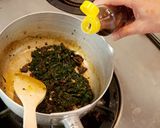 フキの葉のアサリの佃煮和え作り方3写真