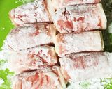 簡単うま辛っ豚コマの豆腐巻き♡作り方4写真