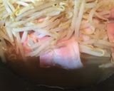 ベーコンもやしのスープ作り方5写真