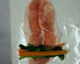 なばなと人参の豚ロール作り方3写真