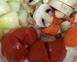 超簡単★ハヤシルーでチキンと野菜の煮込み作り方1写真