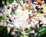 余り物野菜のチャーハン作り方5写真