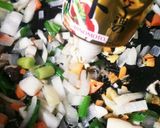 余り物野菜のチャーハン作り方8写真