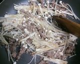 納豆挽き肉炒め作り方4写真