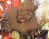 超簡単★ハヤシルーでチキンと野菜の煮込み作り方12写真