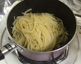 最後の日も楽うま!バターカレー風味パスタ作り方3写真