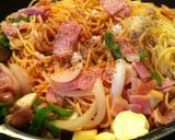 ご飯でピザ&めっちゃうまいナポリタン作り方8写真