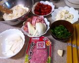 ご飯でピザ&めっちゃうまいナポリタン作り方1写真