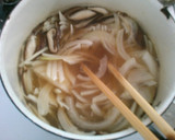 とろとろ　玉ねぎ　椎茸　豆腐　中華スープ作り方3写真