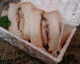 【男前レシピ】ソースカツ丼風サンドイッチ作り方8写真