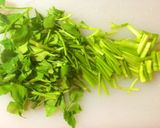 フライパンで！春香る✿﻿せりご飯作り方2写真
