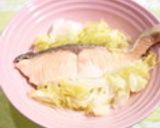 ノンオイルbut栄養満点！鮭と野菜の蒸煮作り方8写真