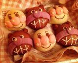 アンパンマンとバイキンマンのふわふわパン作り方18写真