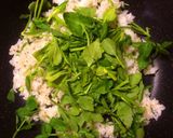フライパンで！春香る✿﻿せりご飯作り方4写真