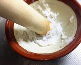 糖質制限★小麦粉を使わない餃子の皮作り方1写真