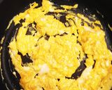 お弁当に簡単！巻かない玉子焼き☻作り方2写真