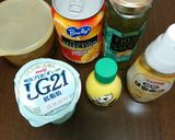 飲むヨーグルト♪簡単マンゴーラッシー作り方1写真
