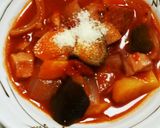 野菜たっぷりトマトシチュー♪作り方8写真