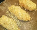 揚げないヘルシー✾鶏胸肉のロールフライ作り方5写真