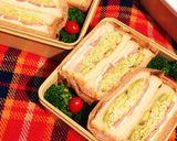 沼サン♩簡単キャベツたっぷりサンドイッチ作り方8写真