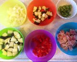 たっぷり野菜のフリッタータ作り方1写真