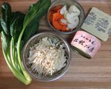 鮭缶☆節約☆簡単 鮭のクリーム煮作り方1写真